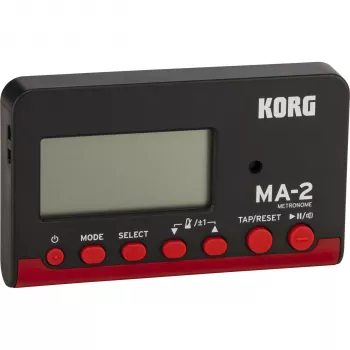 Korg MA2-BKRD LCD digitális zsebmetronóm fekete/piros