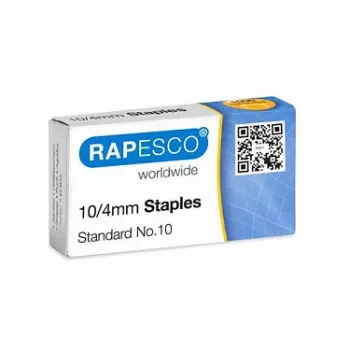 Rapesco AP510VZ3 No.10 horganyzott tűzőkapocs 1000 darab csomagonként