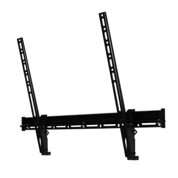B-TECH BTV521 fix fali tartó 32-65 inch képernyőkhöz, fekete, 70 kg teherbírás, VESA 75x75 - 600x400