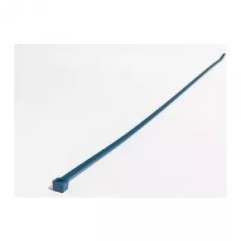 HellermannTyton T-sorozat kábelkötöző, kék, 380 mm hossz, 4,7 mm szélesség, 100 darabos csomag