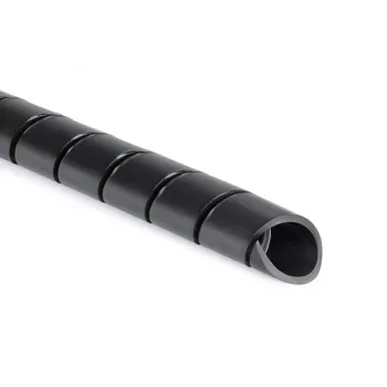 HellermannTyton kábelhullámcső - fekete - 10m - NW10 - PA6