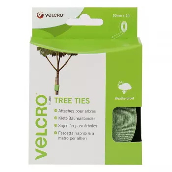 VELCRO Brand ONE-WRAP újrafelhasználható kábelkötöző tekercs - zöld - 50 mm x 5 m - doboz