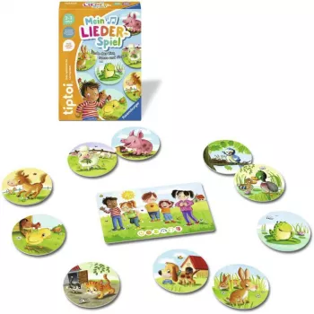 Ravensburger tiptoi Mein Lieder-Spiel interaktív daloskönyv (német)