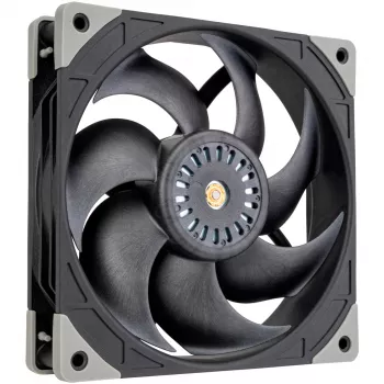 SILVERSTONE TECHNOLOGY SST-FHL140 140mm fekete házventilátor, 4-pin PWM, hidraulikus csapágy, 0-1500 RPM, 92,5 CFM