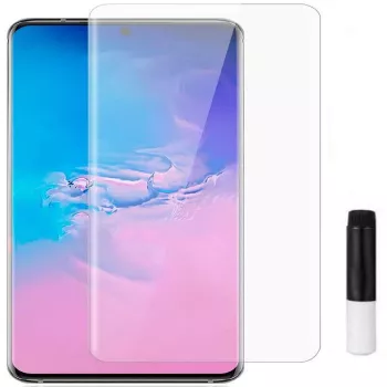 Evelatus Samsung Galaxy S20 Ultra átlátszó üveg UV + ragasztó