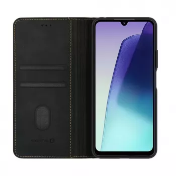 Evelatus Xiaomi Redmi 14C 4G/ 14C 5G / Redmi A4 / POCO C75 könyvtokos tok fekete