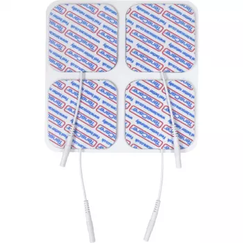 TensCare Carbon Mesh elektródapárnák 50x50 mm, 4 darabos csomag