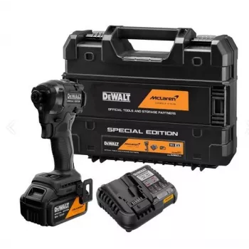 DEWALT 18V XR kefe nélküli ütvecsavarozó 1x5,0Ah akkuszett DCF86MP1T