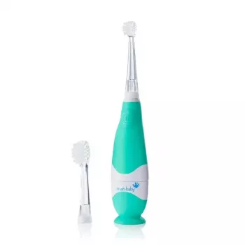 BRUSH BABY Baby Sonic szonikus fogkefe 0-3 év tengerkék