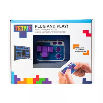 FIZZ CREATIONS Retro Arcade Tetris plug and play wireless pad console