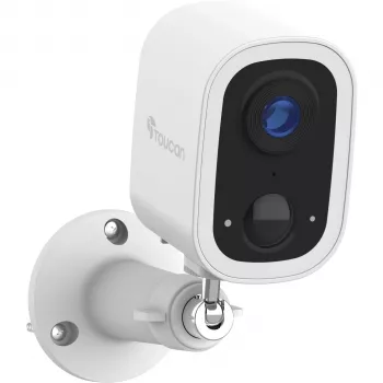 Toucan Wireless Outdoor Camera S4 - 1080p Full HD, IP54, akkumulátor, kétirányú hang, éjjellátó, okosotthon-kompatibilis