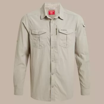 Craghoppers NosiLife Adventure LS ing III - Parchment - S méret