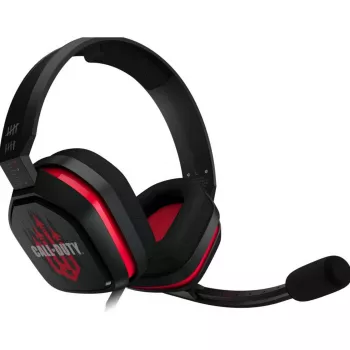 Logitech ASTRO A10 Call of Duty Edition játék headset, vezetékes, fekete/piros