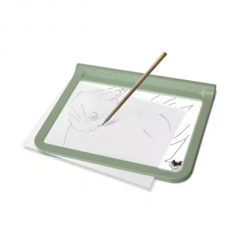 Kidywolf Light Tablet A4 LED rajztábla 8 színnel, 4 móddal, USB-C, fehér