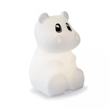 KIDYWOLF víziló éjszakai lámpa színváltással 15cm
