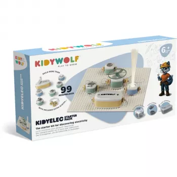 KIDYWOLF elektromosság kísérleti készlet 11 részes