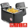 Fritel Turbo SF 4176 olajsütő 3L 2,3kW rozsdamentes acél
