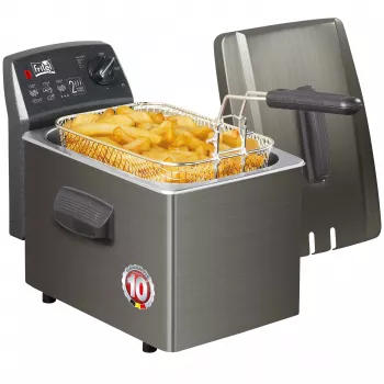 FRITEL olajsütő Turbo SF 4 liter rozsdamentes acél