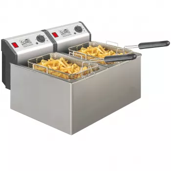 FRITEL professzionális fritőz 16 liter 6,6kW rozsdamentes acél