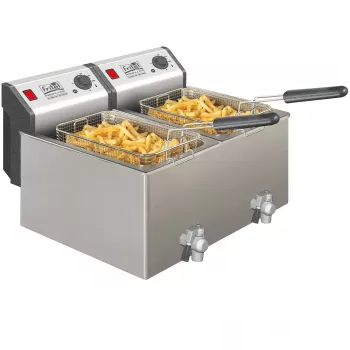 FRITEL TURBO SF fritőz 16 liter 6,6kW rozsdamentes acél