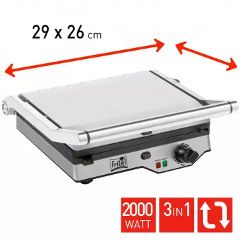 FRITEL GR 2275 kontaktgrill rozsdamentes acél