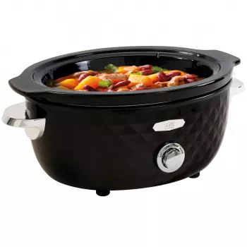 FRITEL Family lassúfőző 3,3L 150W fekete/króm