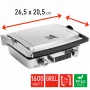 Fritel CW 3627 grill, 1600 W, rozsdamentes acél