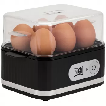 FRITEL Family tojásfőző 400W fekete/átlátszó