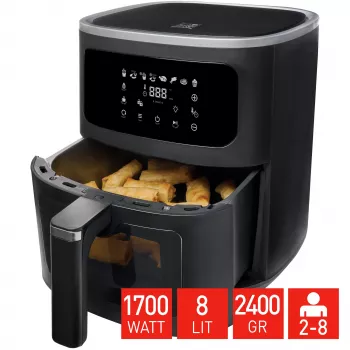 Fritel SnackTastic 7720 airfryer 8L fekete