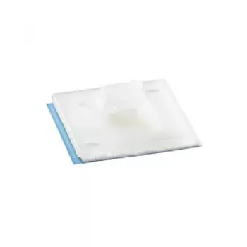 ABB TC 5347 AR kábelkötegelő rögzítőtalp, öntapadós, nylon 6/6, natúr, 7,6 mm széles