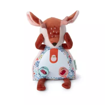 Lilliputiens tevékenységjáték tükörrel kukucs-játék Stella the Fawn 6m+
