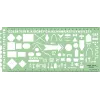 Simplex 1374S Troop Template NATO katonai szimbólumok