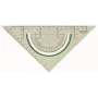 Simplex Super Series Geo háromszög vonalzó műanyag 22,5 cm átfogó