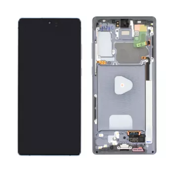 Samsung elülső LCD kijelző egység szürke Galaxy Note20 N981-hez (GH82-23495A)