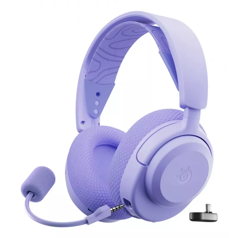 SteelSeries Arctis Nova 3 Wireless játékheadset, levendula