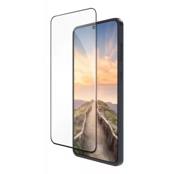 dbramante1928 Eco-shield képernyővédő Samsung Galaxy S25 FE készülékhez - fekete keret