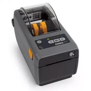 Zebra ZD411 közvetlen hő címkenyomtató - 203 dpi, 6 ips, USB és Bluetooth, vágóval