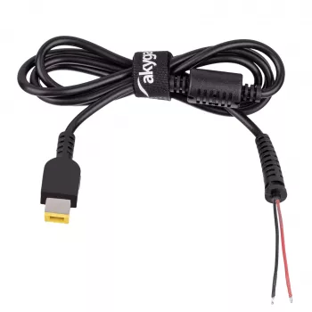 Akyga AK-SC-10 Slim Tip DC tápkábel laptop töltőhöz, 1,2 m, fekete