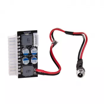 Akyga AK-CA-38 PICO-PSU DC/ATX tápadapter, 120 W, 12 V DC bemenet, 24-pin ATX, P4, SATA, Molex