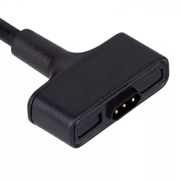Akyga AK-SW-23 Magnetic USB Charging Cable for Fitbit Ionic, 1 m, Black