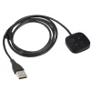 Akyga AK-SW-27 Magnetic USB Charging Cable for Fitbit Versa 3 / Sense, 1 m, Black