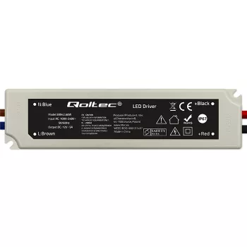 Qoltec LED kapcsolóüzemű tápegység 60W 12V 5A IP67 vízálló fehér