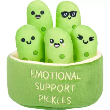 Just Play Emotional Support Pickles plüssjáték
