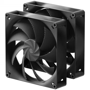 HAVN H18 PWM ventilátor - 2 darabos csomag, 180 mm, fekete