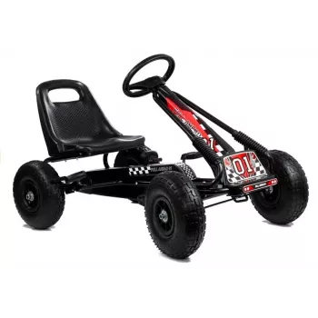 LEAN TOYS LEAN CARS A-15 gokart fekete légabroncsok