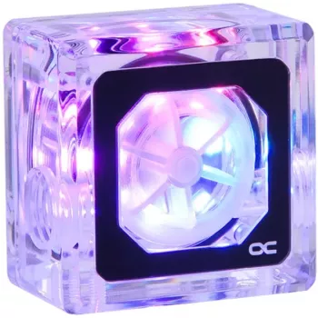 Alphacool Eisfluegel Aurora HighFlow átfolyásmérő fordulatszám-jellel (átlátszó)