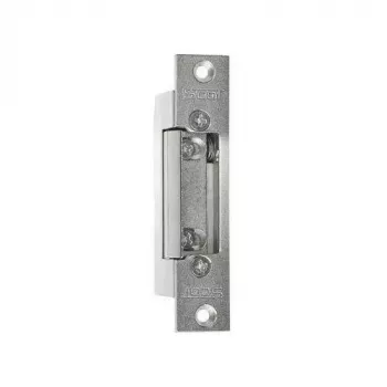 SCOT ES-S12AC/DC-B PROFI szimmetrikus elektromos ajtónyitó zárral, 12V AC/DC, Fail-Secure, 3000N tartóerő, szürke/ezüst