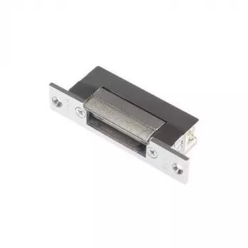 SCOT ES-S12AC/DC-B PROFI szimmetrikus elektromos ajtónyitó zárral, 12V AC/DC, Fail-Secure, 3000N tartóerő, szürke/ezüst