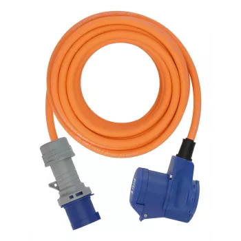 Brennenstuhl 1167650310 hosszabbítókábel 10m CEE-dugó / szögcsatlakozó H07RN-F 3G 2,5 mm² kék