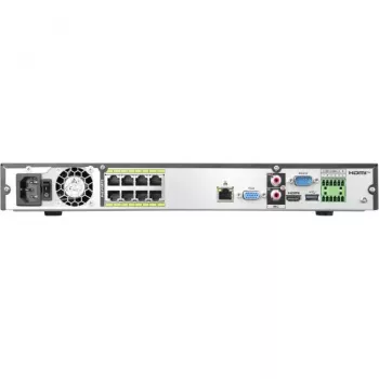 BCS LINE 8 csatornás 8K NVR KI-val és 8 PoE-porttal BCS-L-NVR0802-A-8K-8P-Ai2